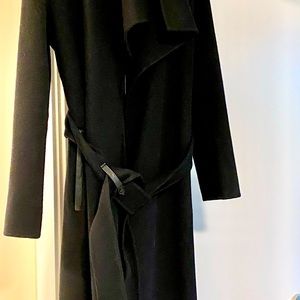 New Rudsak black soft wool coat -small